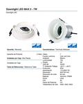 Downlight de empotrar MAX 2