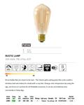 Bombilla SMART RUSTIC ST64 WIFI