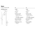 Aplique de pared RAIN