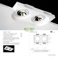 Downlight de empotrar KU