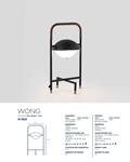Lámpara de mesa WONG