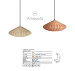 Lámpara de colgar AMAPOLA
