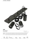 Lámpara de techo MULTI CORD SET LINEAR