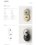 Aplique de pared ABBY 2