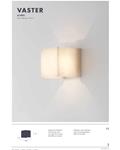 Aplique de pared VASTER