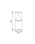 TERRA 30 outdoor Bollard