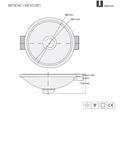 Downlight de empotrar PARABÓLICA 400