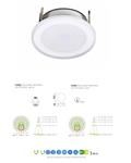 Downlight empotrar METACRILATO