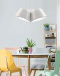 Hanging lamp SENTO TRIPLE | SENTO/28860/45/BLANCO | OLE | Keisu, lighting and design.