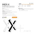 Luminaria de techo INEA X