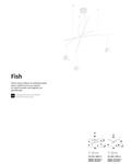 Lámpara de colgar FISH