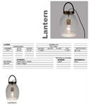 Lámpara de mesa LANTERN
