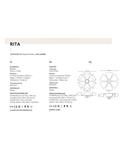 Aplique de pared RITA LED