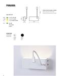 Aplique de pared PANAMA