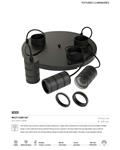 Lámpara de techo MULTI CORD SET ROUND