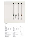 Hanging lamp ANET