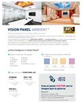 Panel empotrar VISION AMBIENT