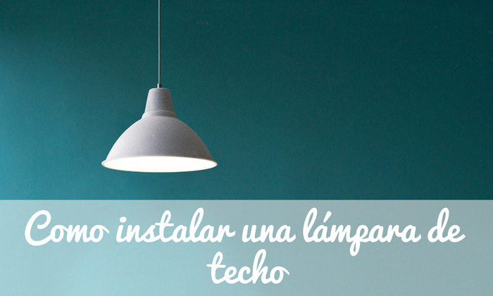 Como instalar una lámpara de techo | Keisu, iluminación y diseño.