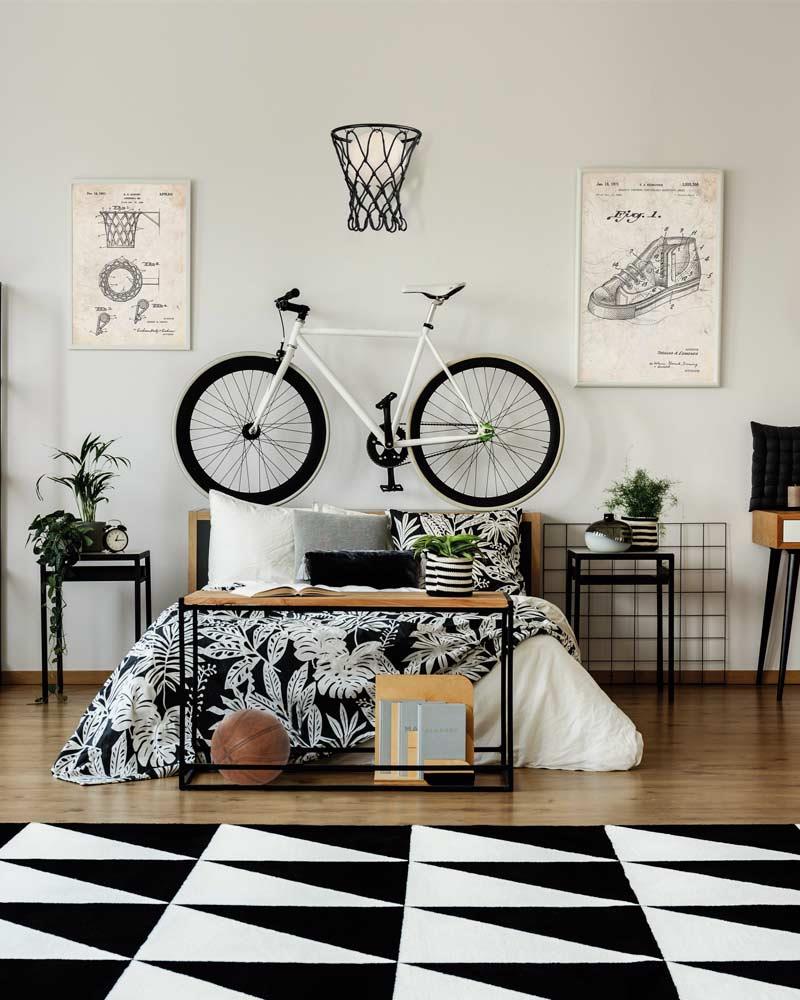 Aplique de pared BASKETBALL