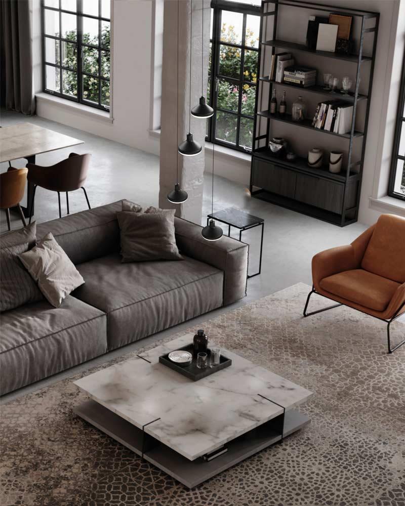 Hanging lamp ANTARES 4C