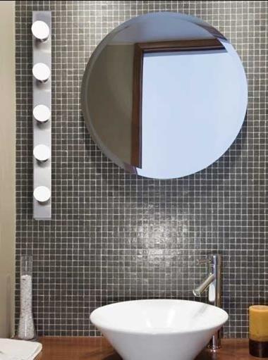Aplique de pared para baños CABARET