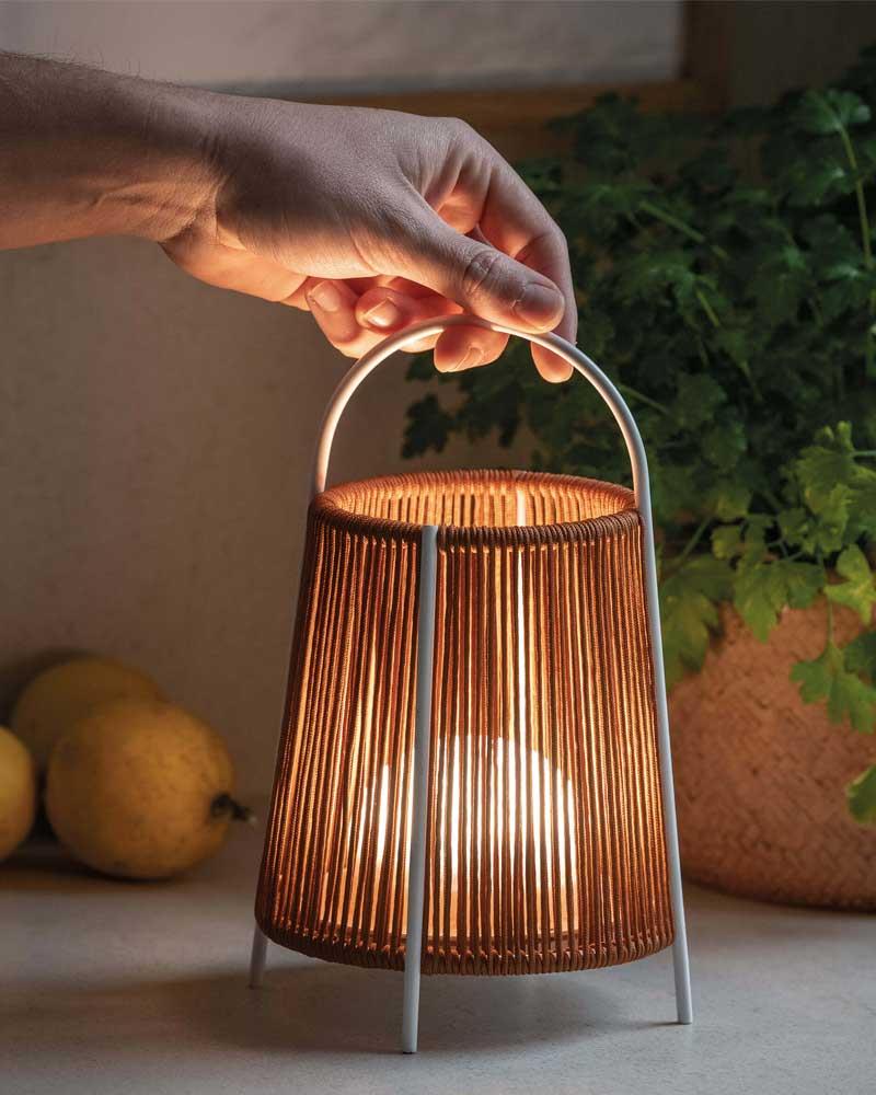 Lámpara de mesa portátil ALLEGRA