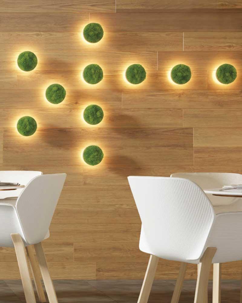 Aplique de pared CHAMALEON MUSGO