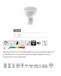 SMART WIFI GU10 RGB + W bulb
