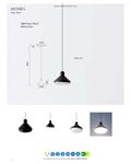 ANTARES hanging lamp