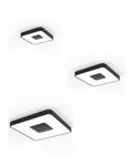 COIN BLACK SQUARE ceiling light