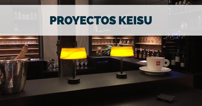 Proyecto AROUND LOUNGES | Keisu, iluminación y diseño.