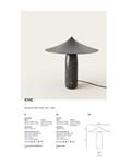 Lámpara de mesa KINE