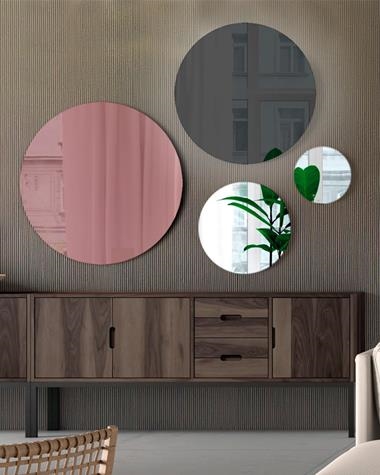 Espejo LED ALMA | ALMA/40/GRIS | ACB | Keisu, iluminación y diseño.