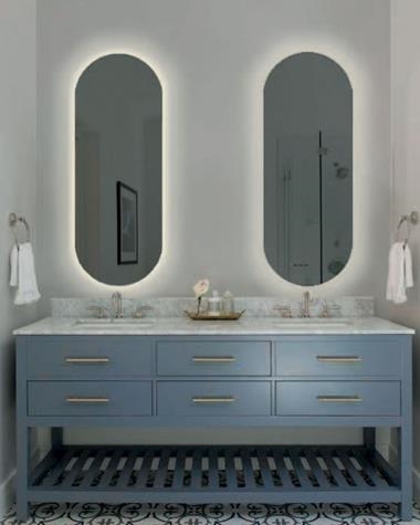 Espejo LED DANIELA | DANIELA/LED/A97550B | ACB | Keisu, iluminación y diseño.