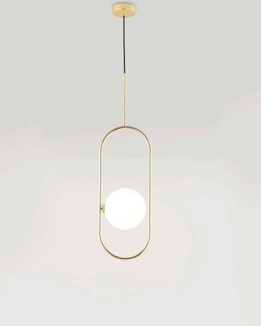 Lámpara de colgar ABBACUS | ABBACUS/COLGAR/IND/C1258-1/OPAL | aromas | Keisu, iluminación y diseño.