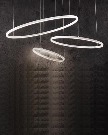 Lámpara de colgar ORACLE SLIM | ORACLE/SLIM/50/BLANCO | IDEAL LUX | Keisu, iluminación y diseño.