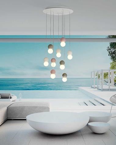 Lámpara colgar GALAXIA MULTI | GALAXIA/MULTI | MANTRA | Keisu, iluminación y diseño.