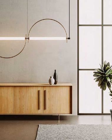 Lámpara colgar ARC | ART/C1292 | AROMAS | Keisu, iluminación y diseño.