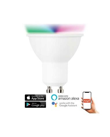 Bombilla LED SMARTHOME WIFI GU10 | GU10/SMARTHOME/ | COLECCION KEISU | Keisu, iluminación y diseño.