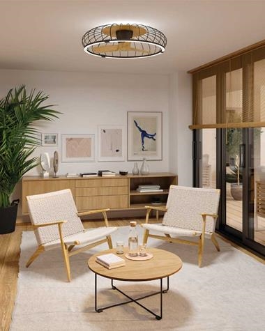 Plafon ventilador NATURE | NATURE | MANTRA | Keisu, iluminación y diseño.