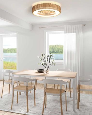 Plafón ventilador KILIMANJARO | KILIMANJARO/7811 | MANTRA | Keisu, iluminación y diseño.