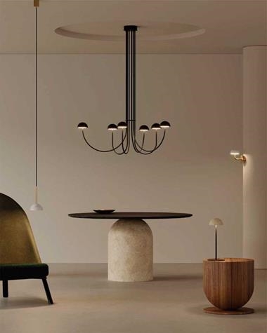 Lámpara colgar DUSSA 6 | DUSSA/C1307/6 | AROMAS | Keisu, iluminación y diseño.