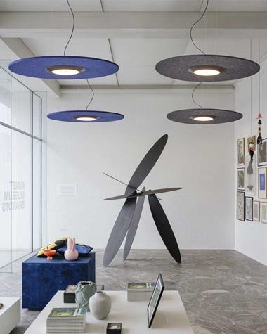 Lámpara colgar acústica LAMUDA | LAMUDA/CI | MASSMI | Keisu, iluminación y diseño.