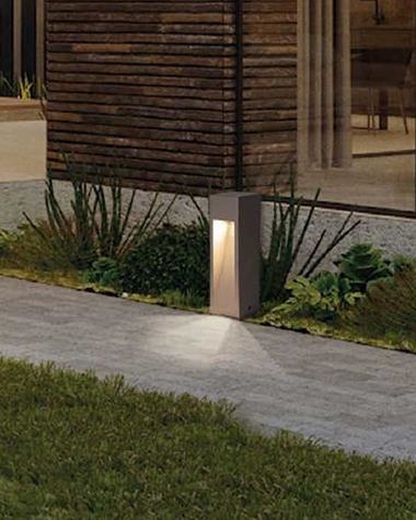 Baliza exterior PERSEO | PERSEO/H2077000GR | ACB | Keisu, iluminación y diseño.