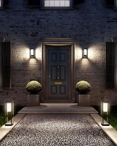 Aplique exterior solar MERIBEL | MERIBEL/AP/SOL/7086 | MANTRA | Keisu, iluminación y diseño.