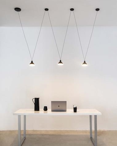 Lámpara colgar ANTARES 3 | ANTARES/3/7311 | MANTRA | Keisu, iluminación y diseño.