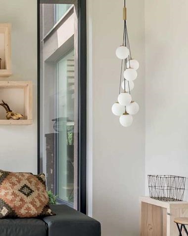 Lámpara de colgar RAK | RAK/MD2367-GD | INESLAM | Keisu, iluminación y diseño.