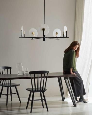 Lámpara de colgar ERTO 5 | ERTO/C1257/5 | AROMAS | Keisu, iluminación y diseño.