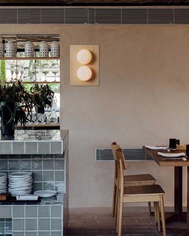 Aplique de pared o techo KNOCK DOBLE | KNOCK/AP/DOBLE/6714/ | MILAN | Keisu, iluminación y diseño.