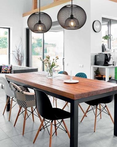 Lámpara de colgar DUB | DUB/MD3451/2-BK | INESLAM | Keisu, iluminación y diseño.